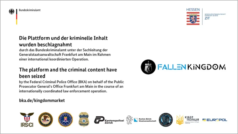 Slovakian National Pleads Guilty to Running Kingdom Market